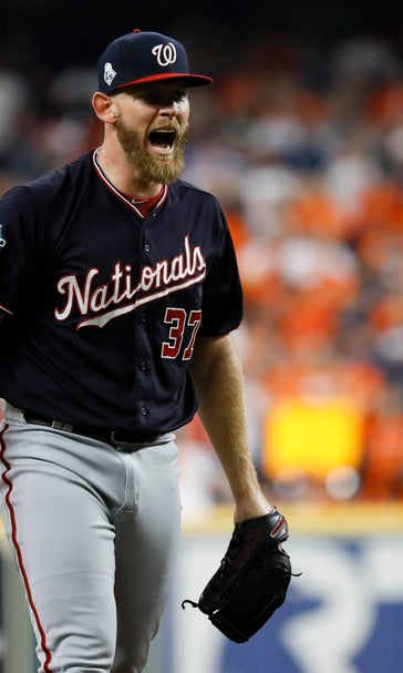 Strasburg stars as Nats rout Astros 12-3 for 2-0 Series lead